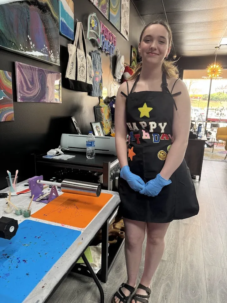 Aesthetic art party activities for teenagers