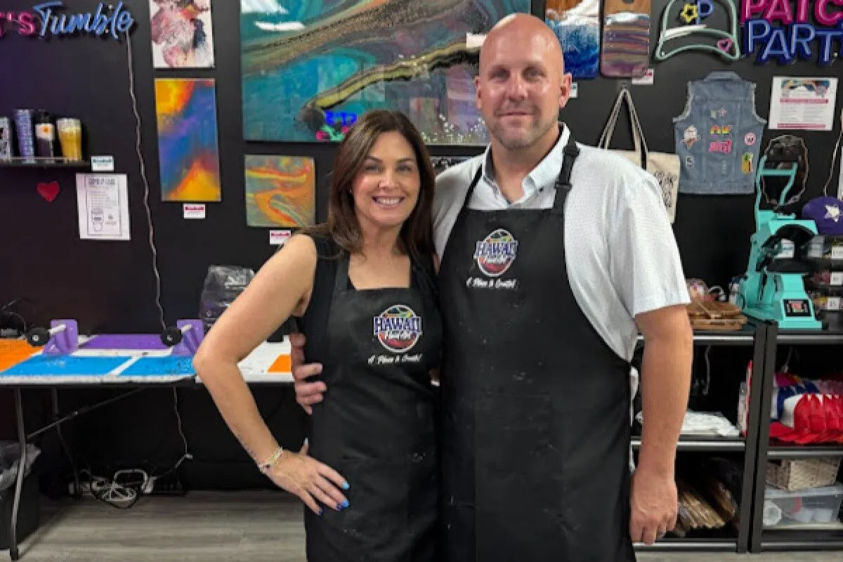 Why Fluid Art Is the Perfect Date Night in Johns Creek