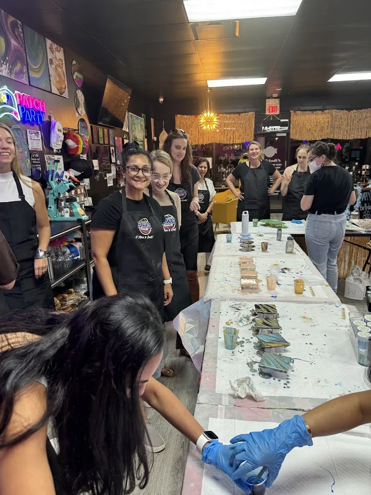 Girls' Night Out coaster making class in Johns Creek