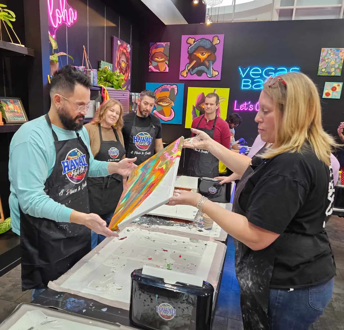 Girls night out art class near Brookhaven GA