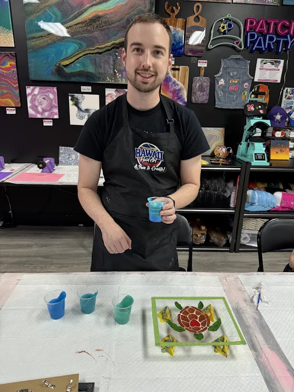 Glass Painting Onsite Experience
