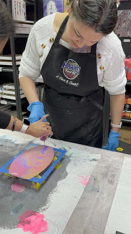 Glass Frame Painting Girls Night Out in Johns Creek
