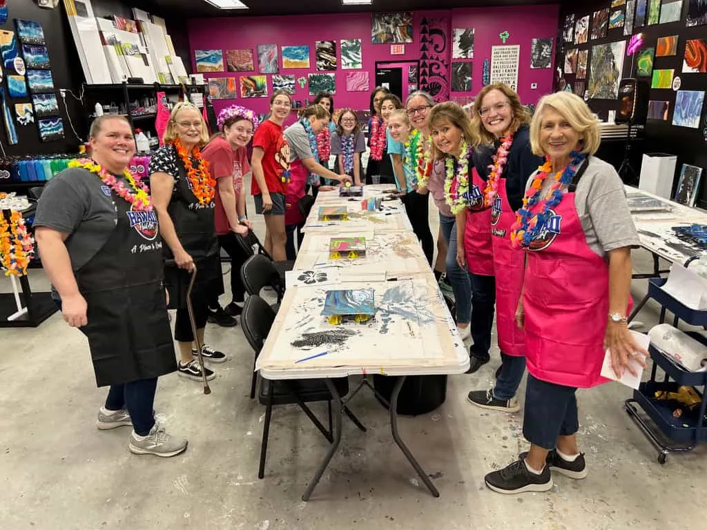 Group Art Parties in Johns Creek