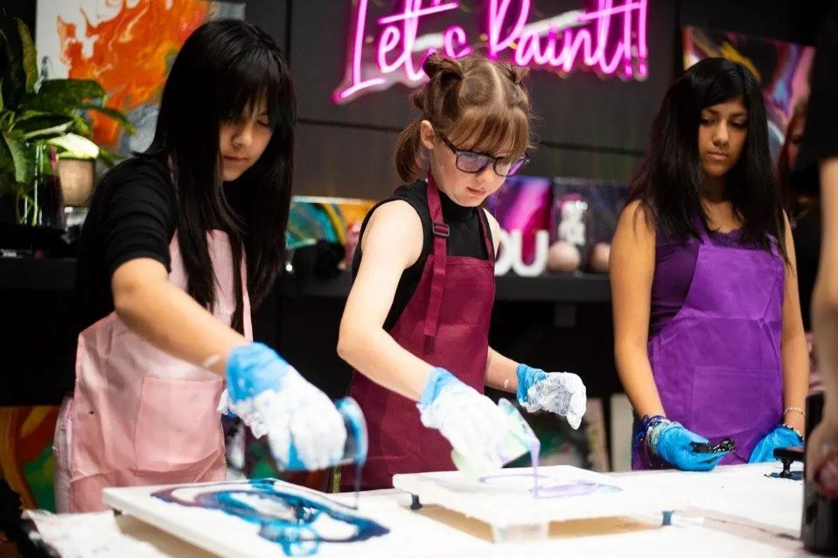 Homeschool Fluid Art Classes