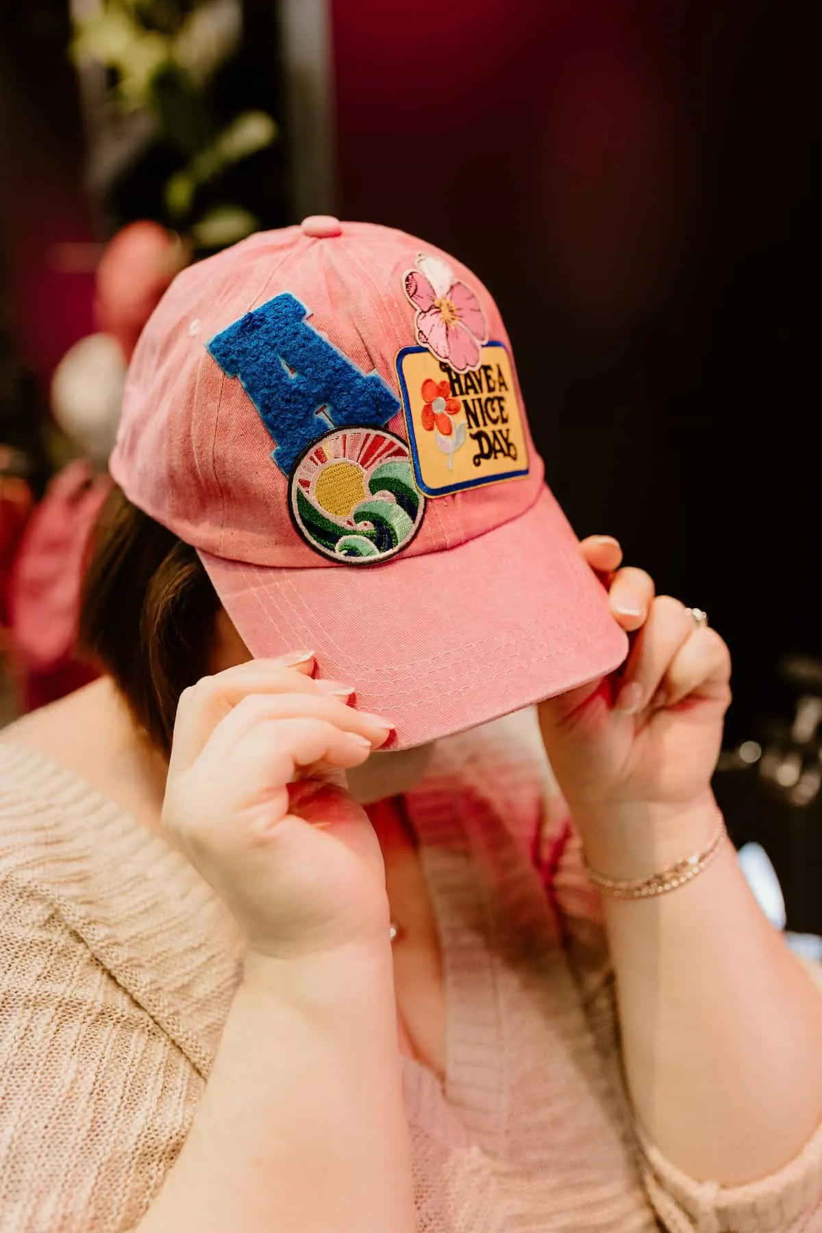 Solo Patch Party Hat Design Class in Johns Creek at Hawaii Fluid Art