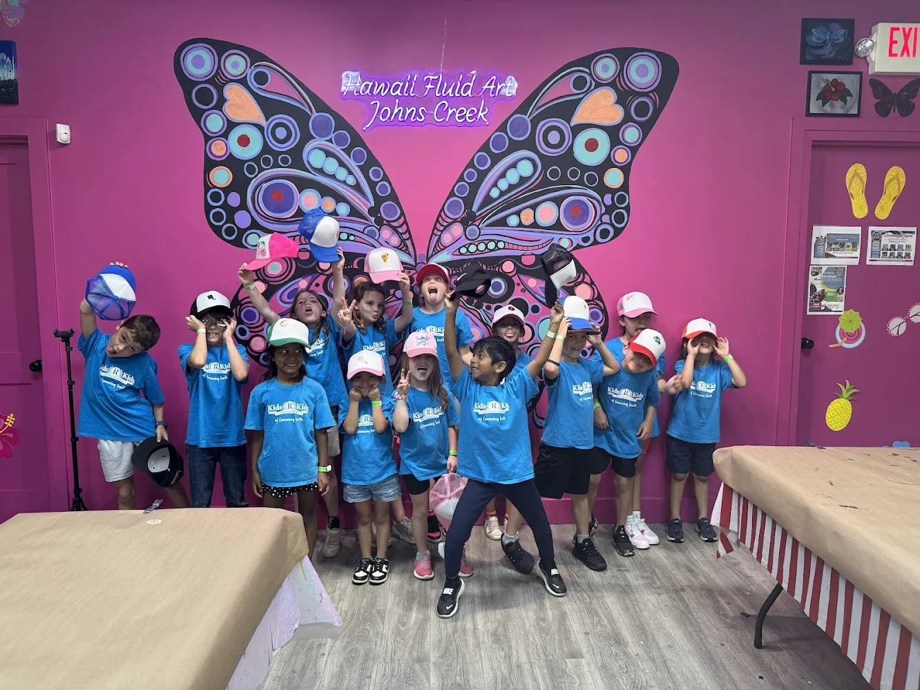 Educational school field trip art activities in Johns Creek
